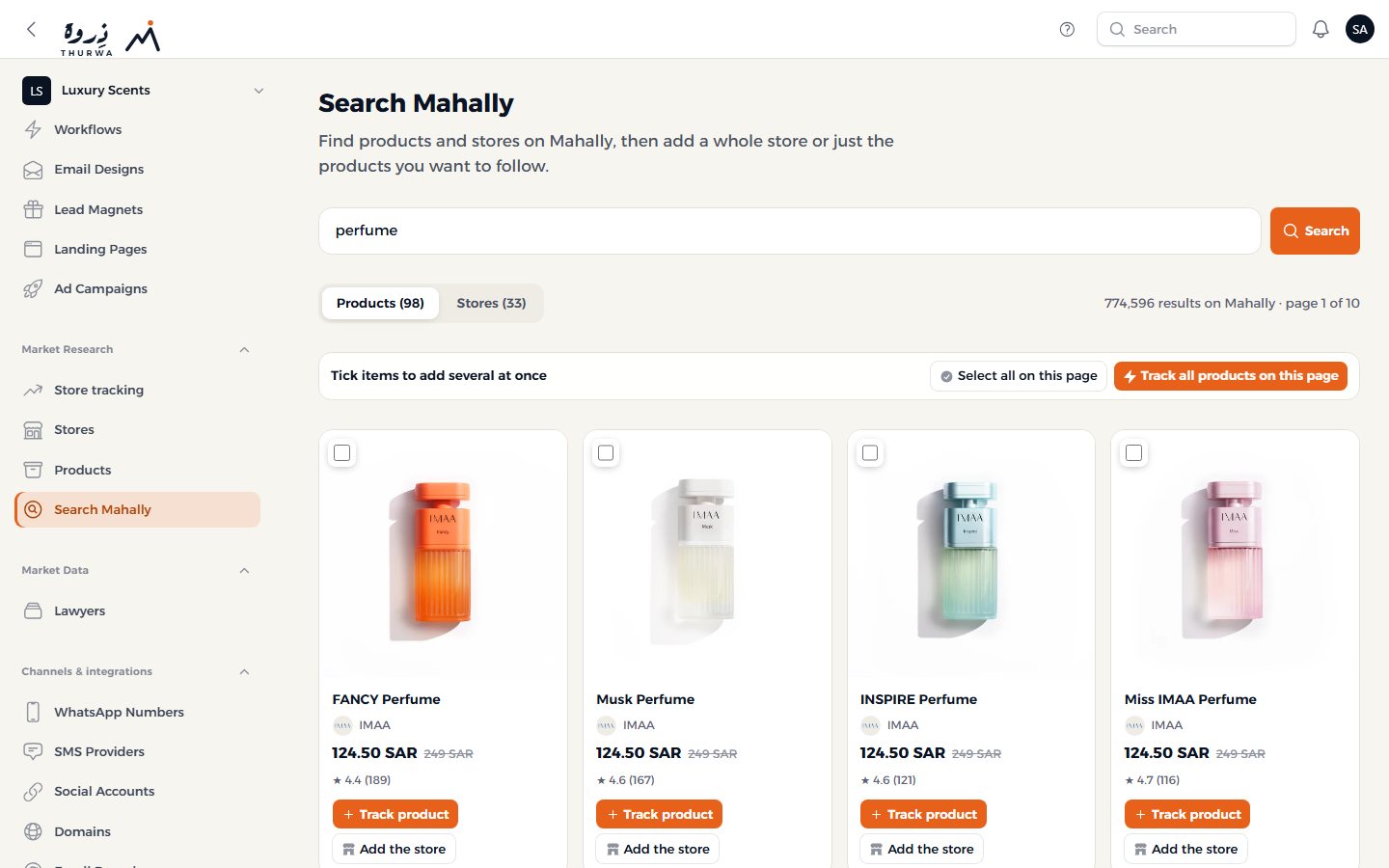 Search Mahally