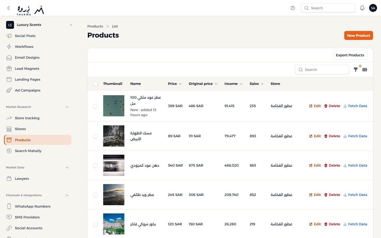 Products